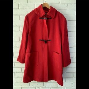 Red swing coat, size 6, Focus 2020